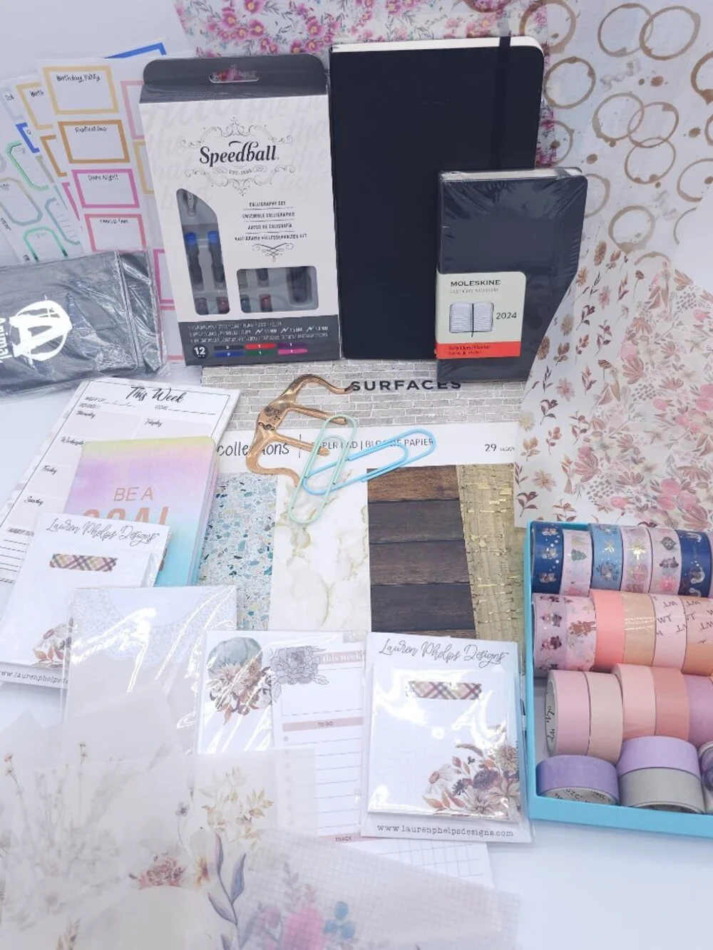 Massive Lot Stationary De-Stash - Planning, Journaling, Fountain Pen, Stickers - Picture 2 of 16